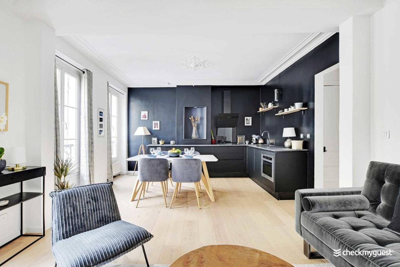 Elegant Apartment - 1Br-4P - Les Batignolles Paris Ngoại thất bức ảnh