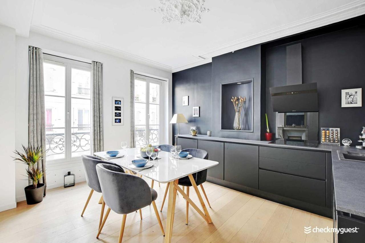 Elegant Apartment - 1Br-4P - Les Batignolles Paris Ngoại thất bức ảnh